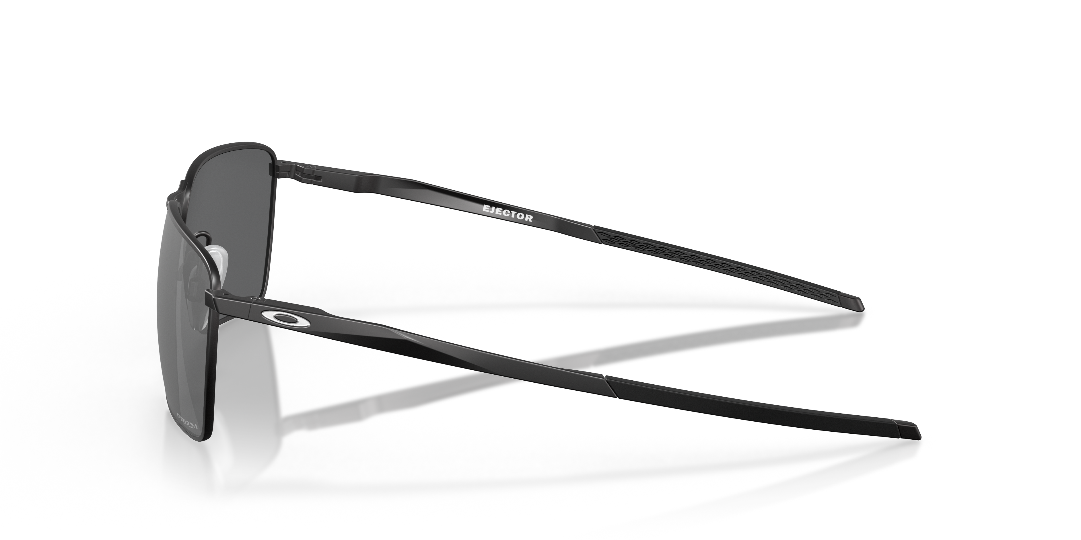 Ejector Schwarz satiniert MetallSunglass Frames von B24, Seitenansicht