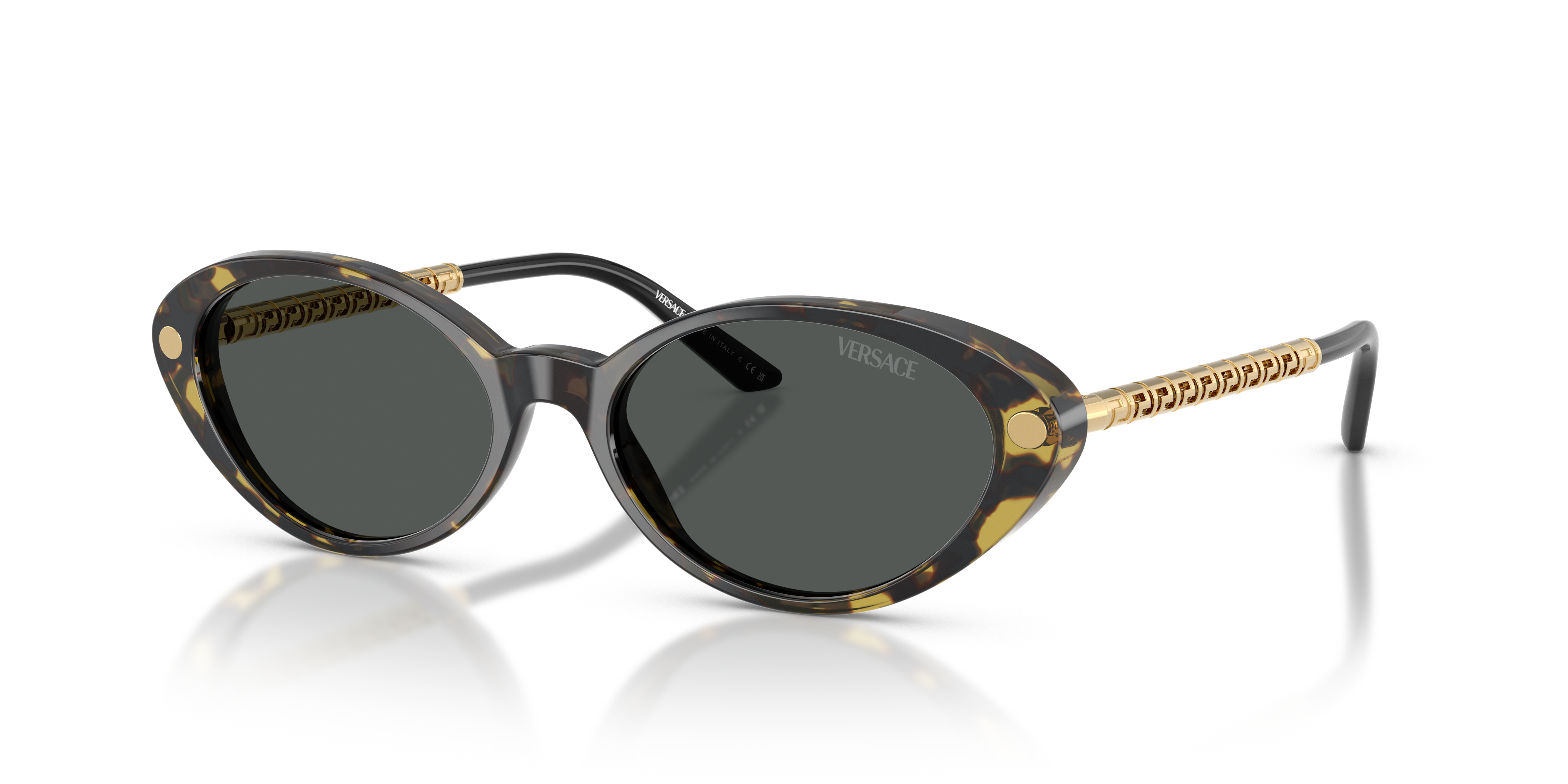 VE4469 Havana AcetaatSunglass Frames van B24, Hoekweergave