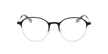 Matzwart / goud / zwart Neapel -  Metaal Brillen