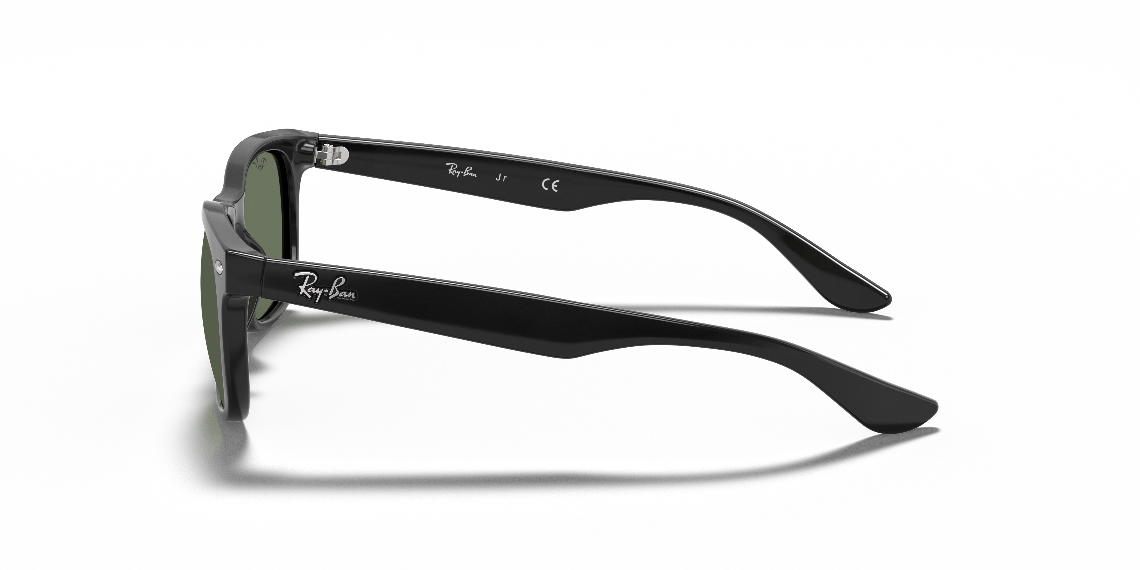 RB9052S Zwart KunststofSunglass Frames van B24, Zijaanzicht