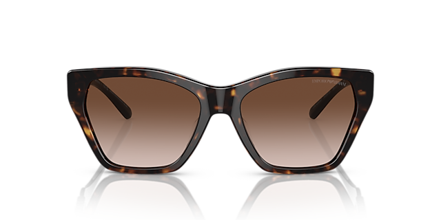 EA4203U Glänzendes Havanna AcetatSunglass Frames von B24, Vorderansicht