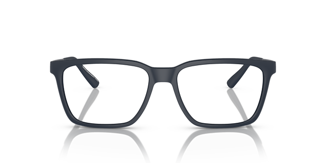 AX3103 Matt Blau KunststoffEyeglass Frames von B24, Vorderansicht