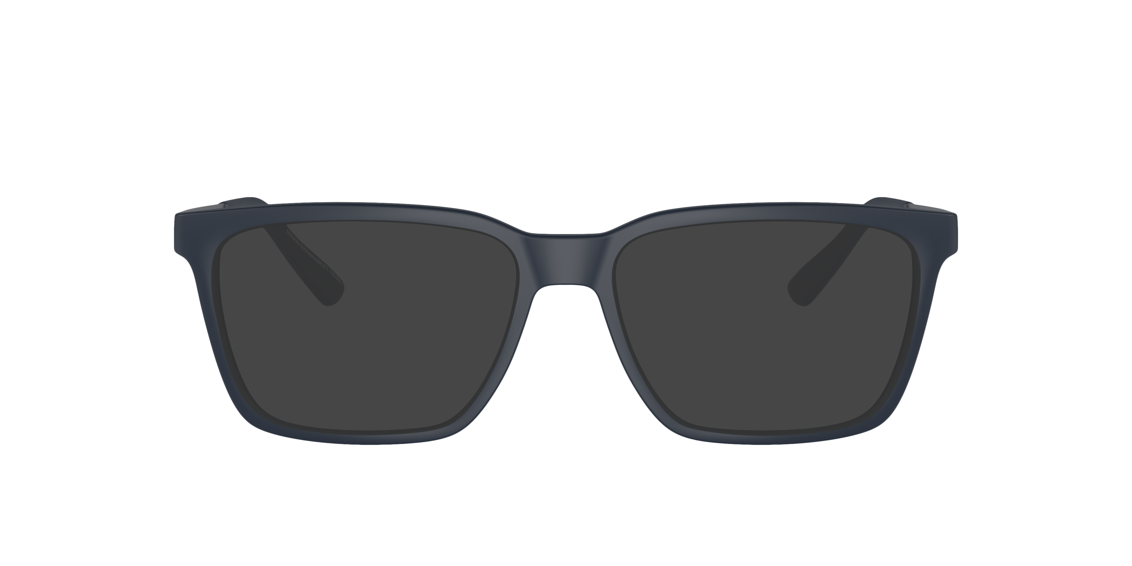 AX3103 Matblauw KunststofEyeglass Frames van B24, met getinte lenzen