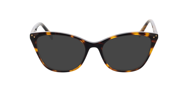 Megan Havana AcetaatEyeglass Frames van B24, met getinte lenzen