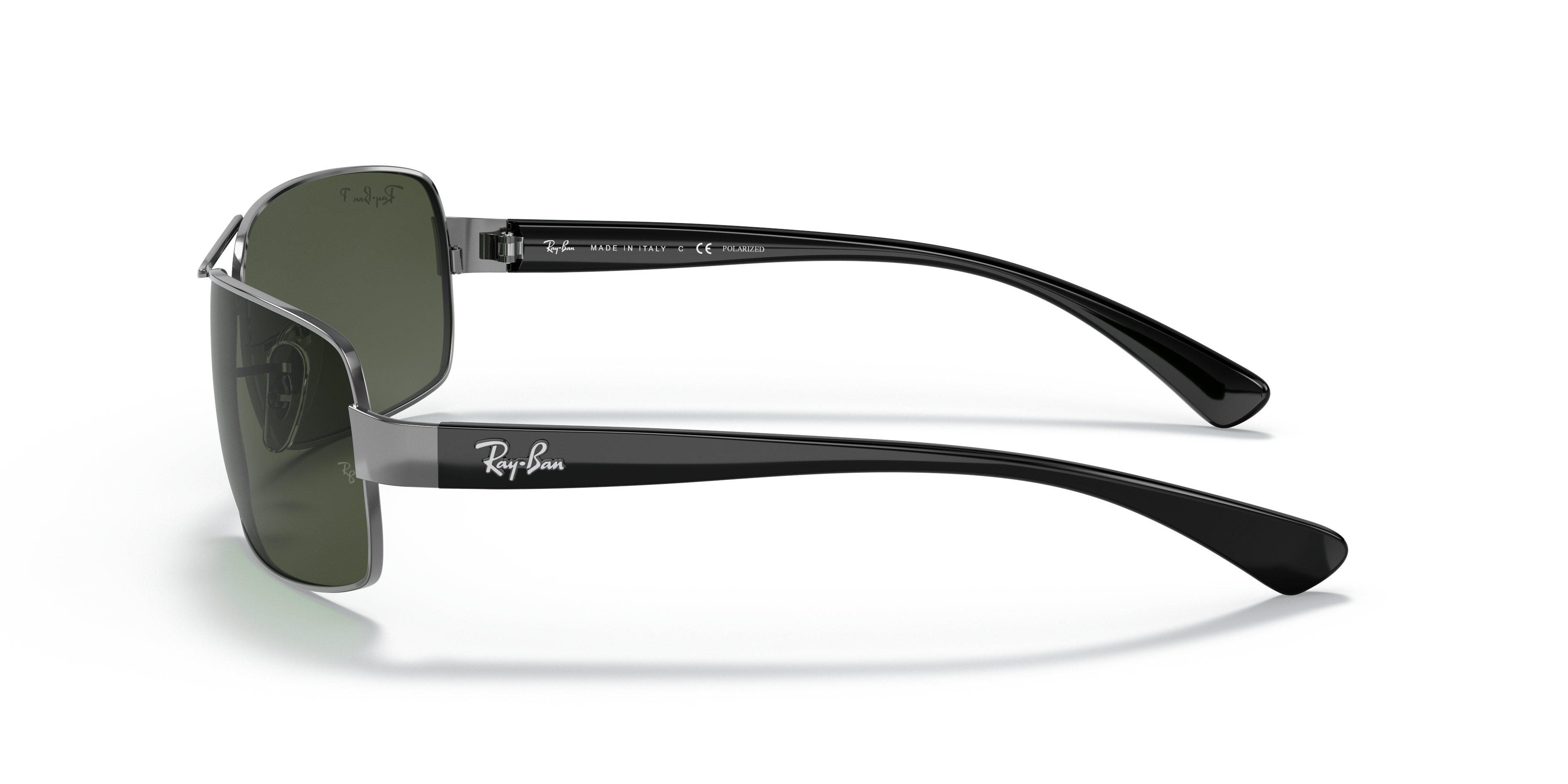 RB3379 Gunmetal MetallSunglass Frames von B24, Seitenansicht