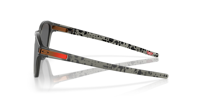 Latch™ Community Collection Matgrijs dofgrijs KunststofSunglass Frames van B24, Zijaanzicht