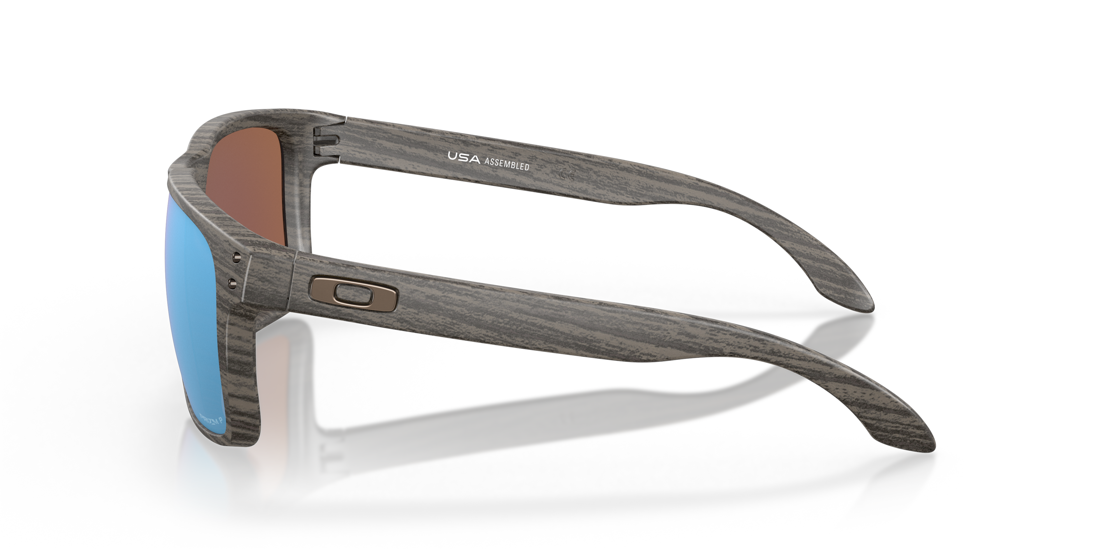 Holbrook™ XL Woodgrain Collection Woodgrain KunststoffSunglass Frames von B24, Seitenansicht