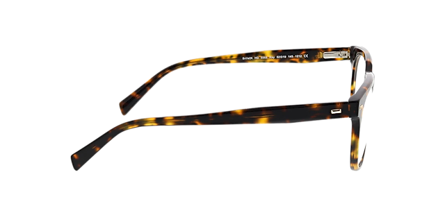 Ray Donker Havana AcetaatEyeglass Frames van B24, Zijaanzicht