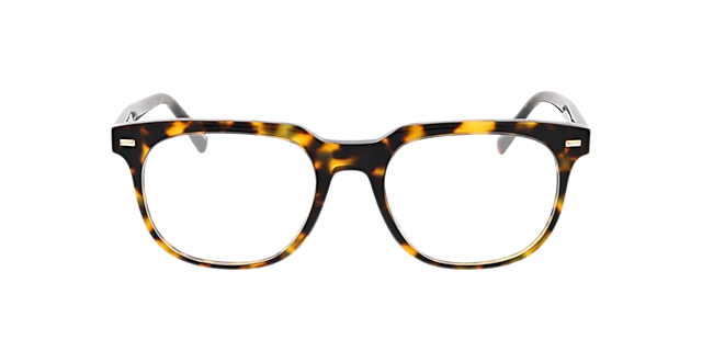 Ray Donker Havana AcetaatEyeglass Frames van B24, Vooraanzicht