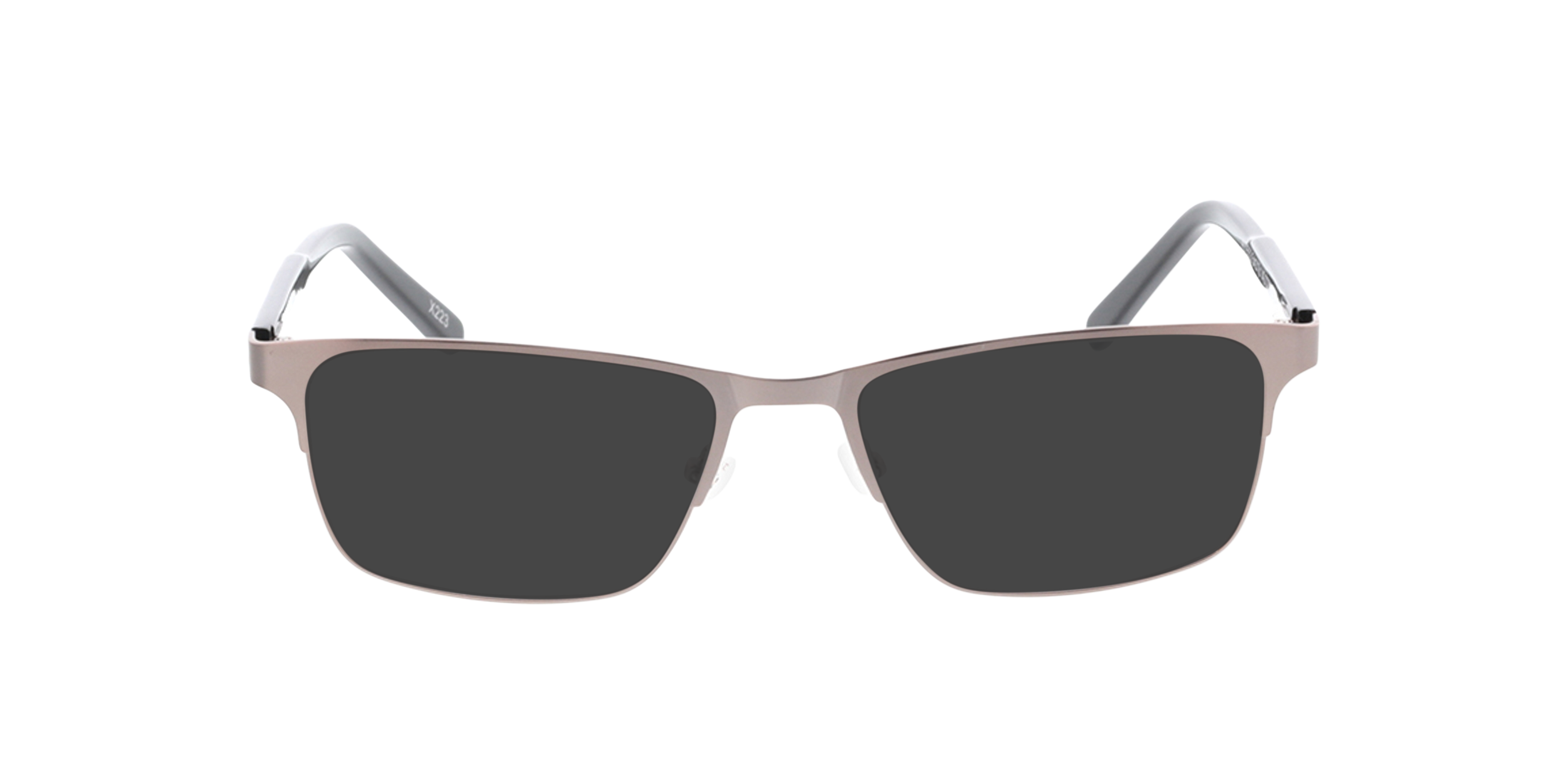 Sherman Anthracite  &  Matt Black MetallEyeglass Frames von B24, mit getönten Gläsern