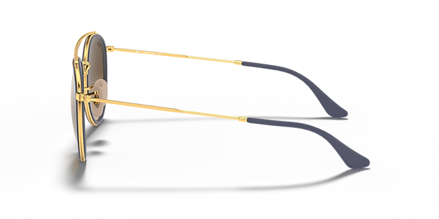 RB3647N Arista goud MetaalSunglass Frames van B24, Zijaanzicht