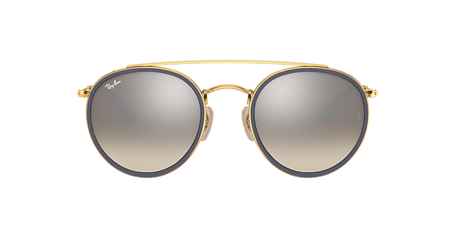 RB3647N Arista goud MetaalSunglass Frames van B24, met getinte lenzen