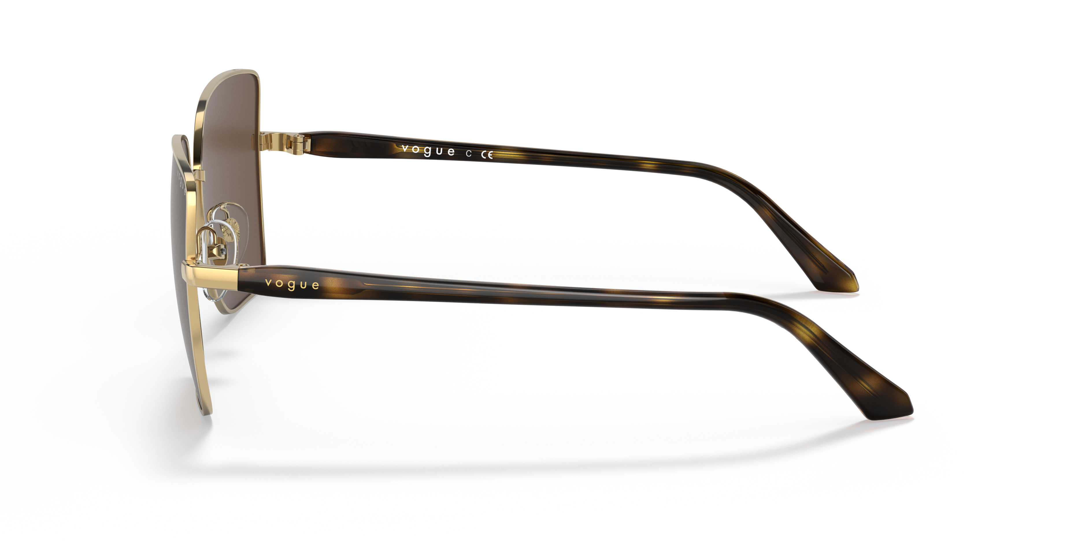 VO4199S Gold MetallSunglass Frames von B24, Seitenansicht