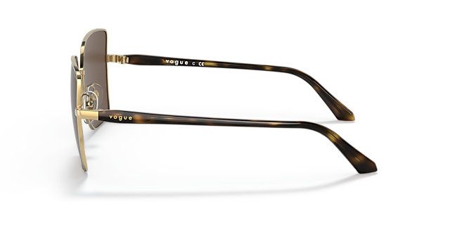 VO4199S Goud MetaalSunglass Frames van B24, Zijaanzicht
