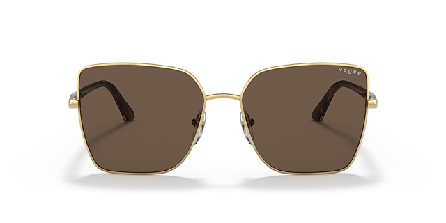 VO4199S Goud MetaalSunglass Frames van B24, Vooraanzicht