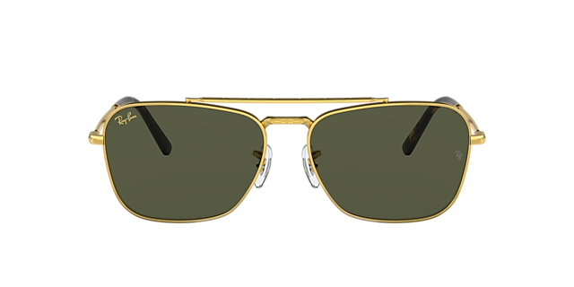 RB3636 Goud MetaalSunglass Frames van B24, met getinte lenzen
