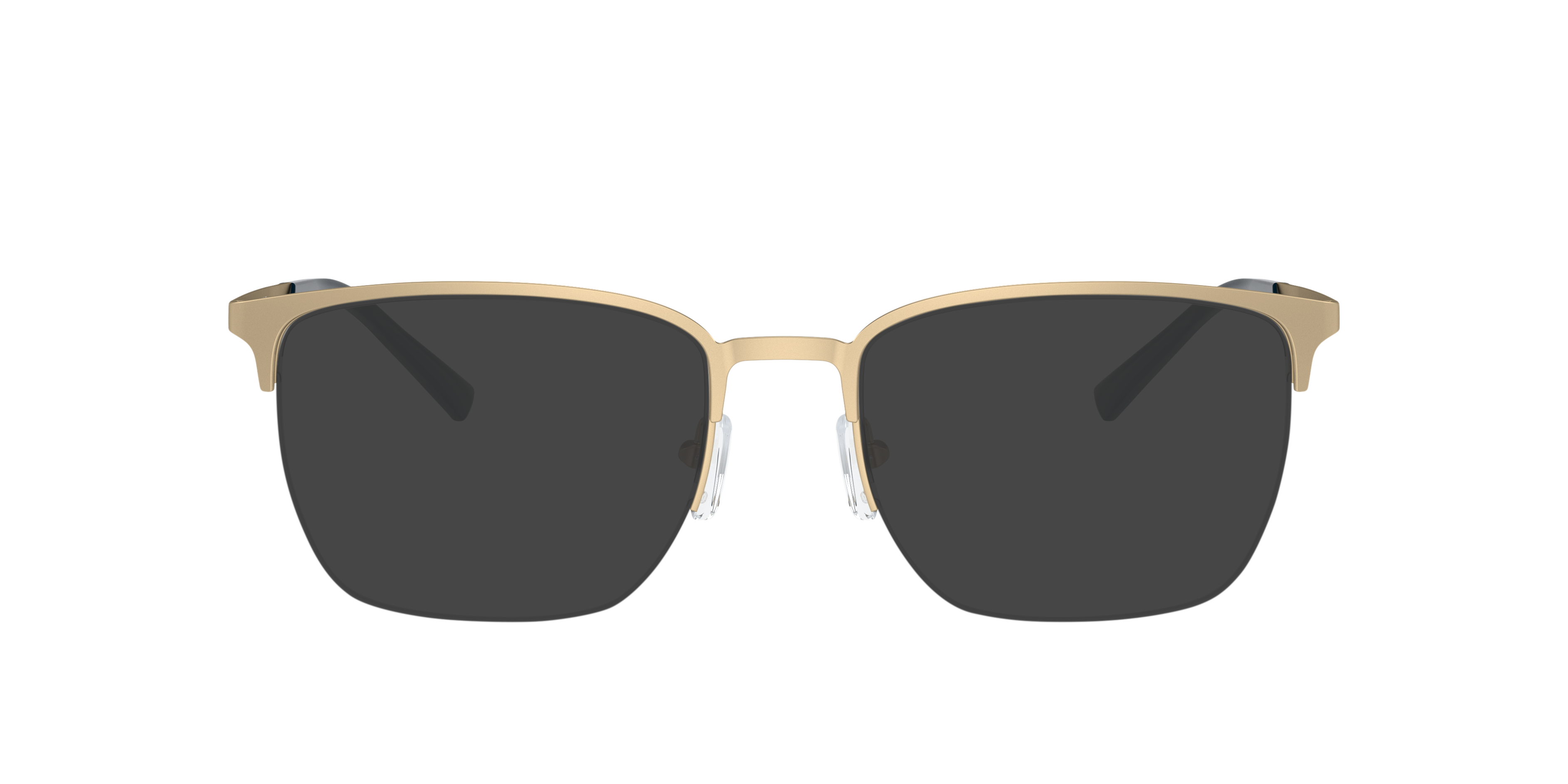 EA1151 Mat lichtgoud MetaalEyeglass Frames van B24, met getinte lenzen