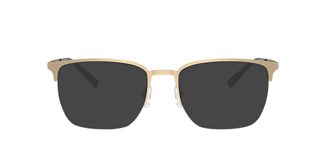 EA1151 Mat lichtgoud MetaalEyeglass Frames van B24, met getinte lenzen