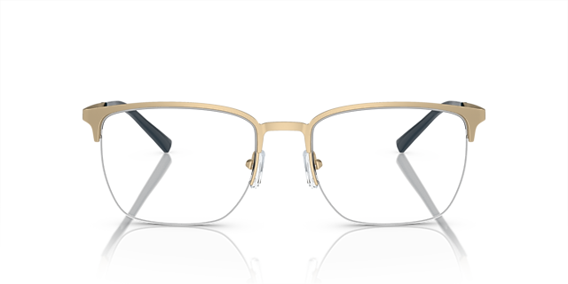 EA1151 Mat lichtgoud MetaalEyeglass Frames van B24, Vooraanzicht