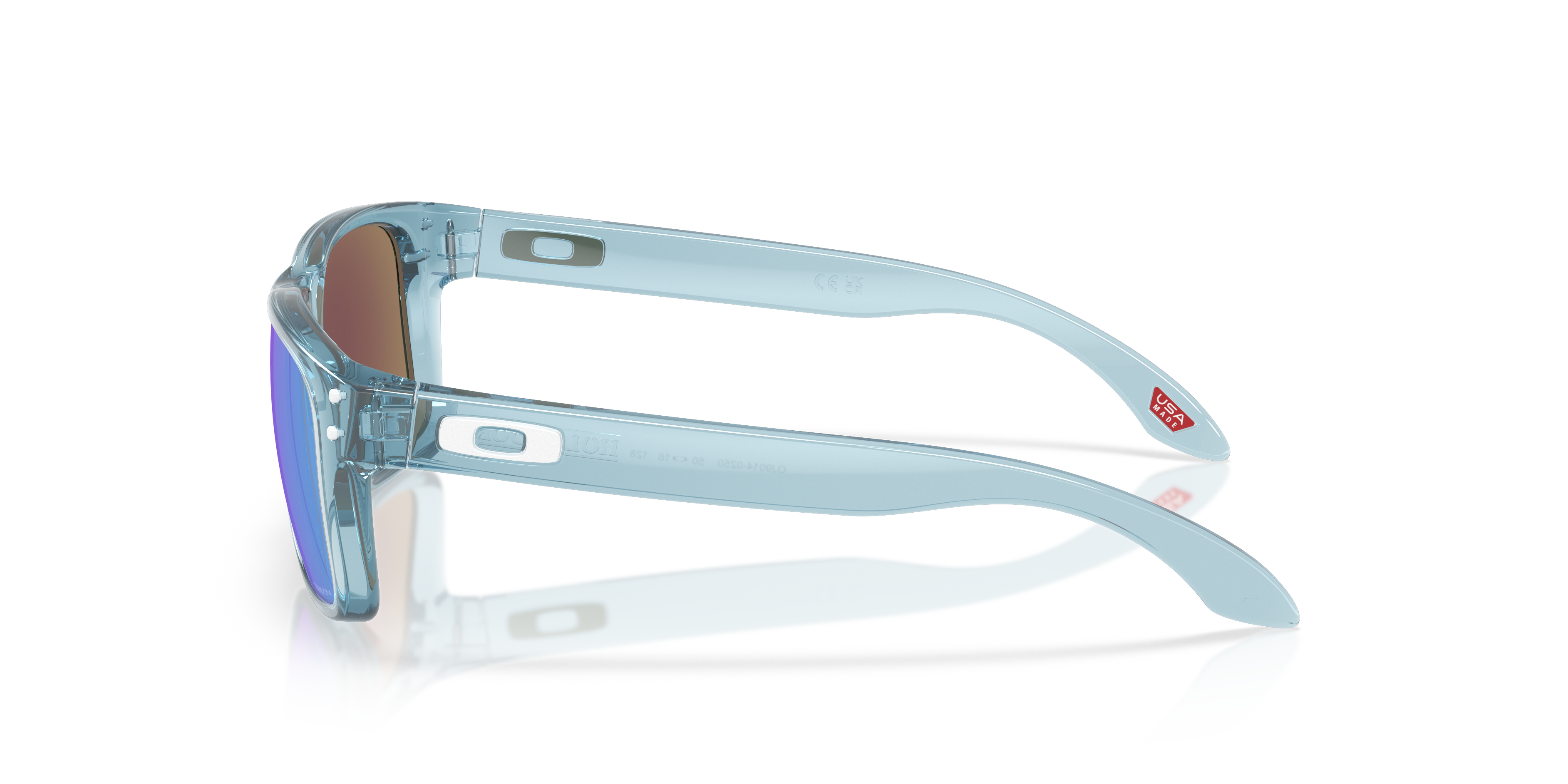 Holbrook™ XXS (Youth Fit) Transparant stonewash KunststofSunglass Frames van B24, Zijaanzicht