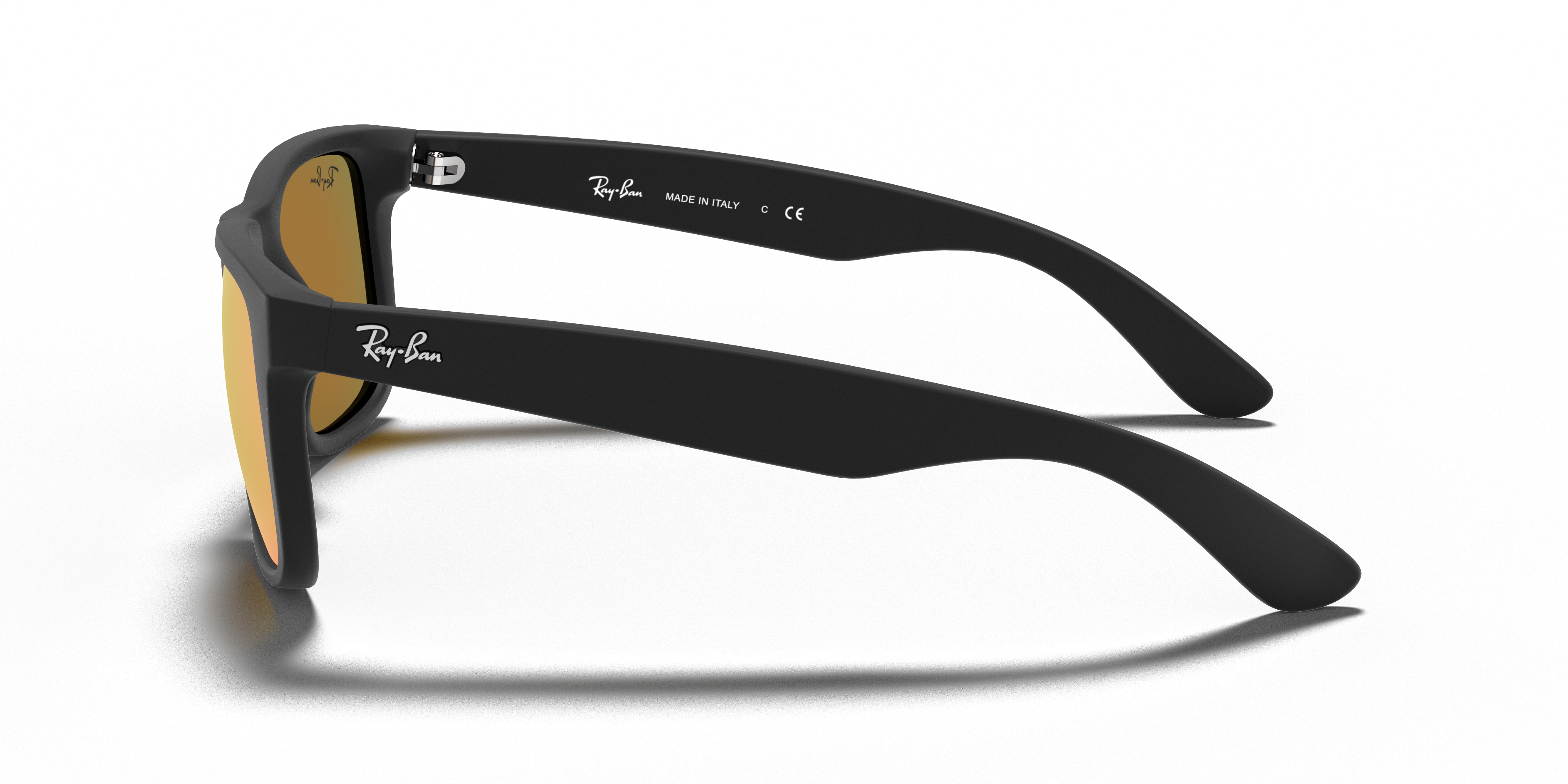 RB4165 Rubber Black KunststoffSunglass Frames von B24, Seitenansicht