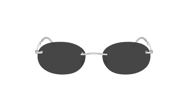 RB3767V Zilver MetaalEyeglass Frames van B24, met getinte lenzen