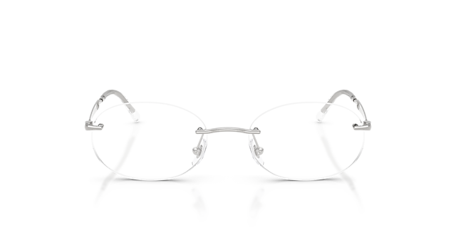 RB3767V Zilver MetaalEyeglass Frames van B24, Vooraanzicht