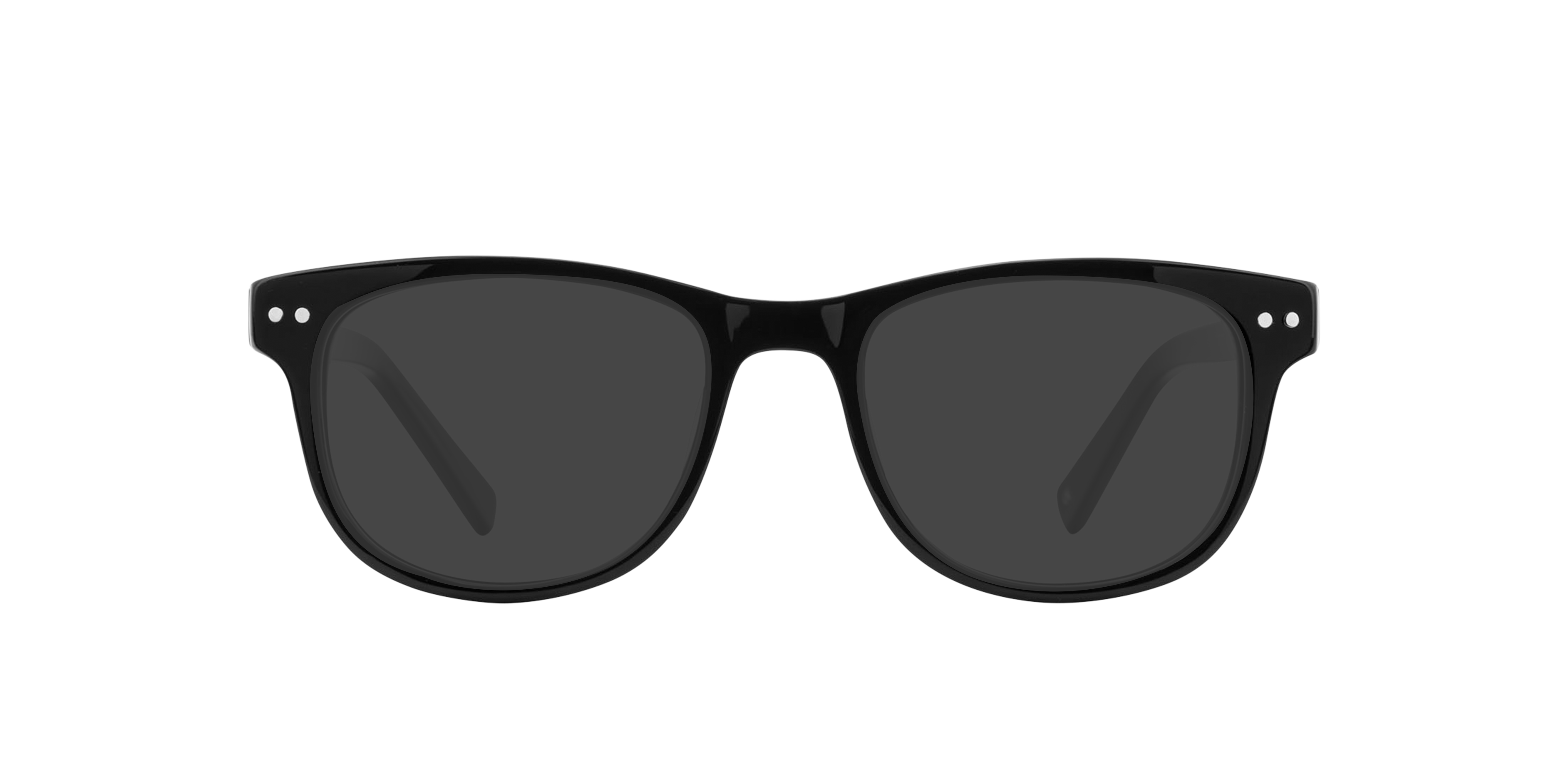 Lux Jet Black AcetaatEyeglass Frames van B24, met getinte lenzen