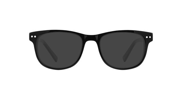 Lux Jet Black AcetatEyeglass Frames von B24, mit getönten Gläsern