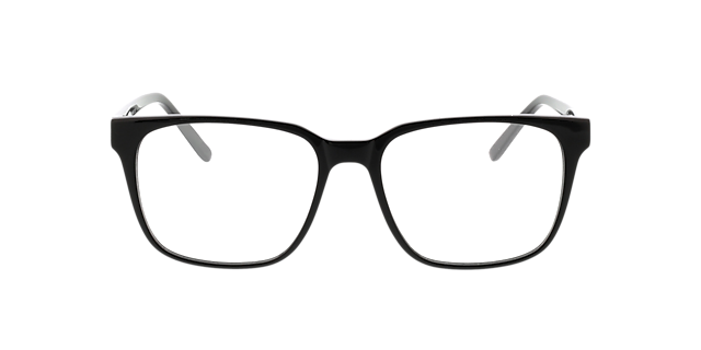 Woodstock Schwarz AcetatEyeglass Frames von B24, Vorderansicht