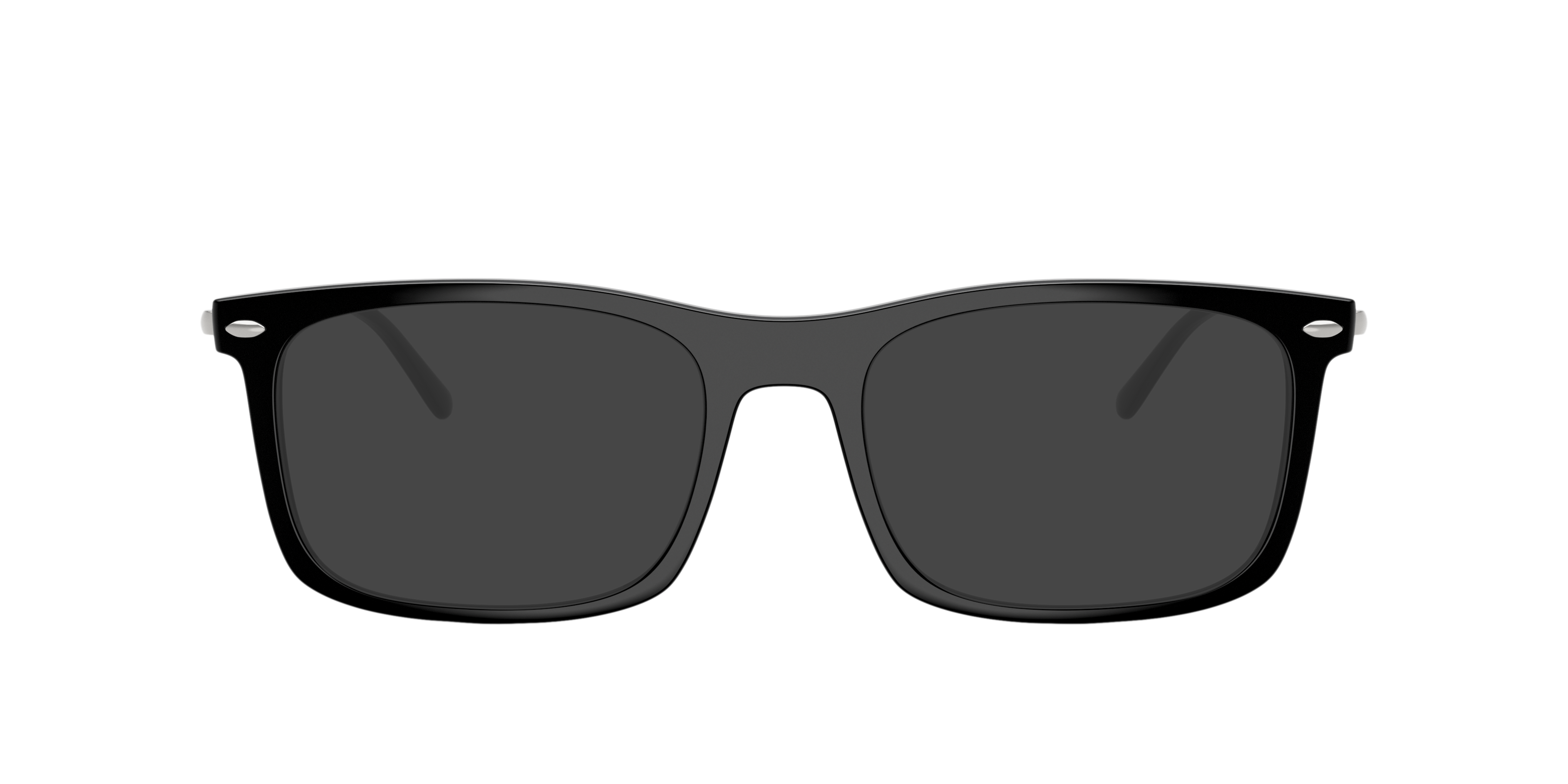 RB7260 Schwarz KunststoffEyeglass Frames von B24, mit getönten Gläsern