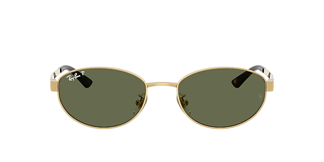 RB3774D Arista goud MetaalSunglass Frames van B24, met getinte lenzen