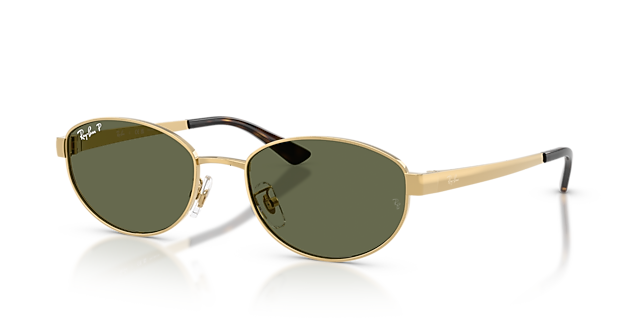 RB3774D Arista goud MetaalSunglass Frames van B24, Hoekweergave