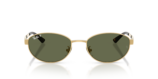 RB3774D Arista goud MetaalSunglass Frames van B24, Vooraanzicht