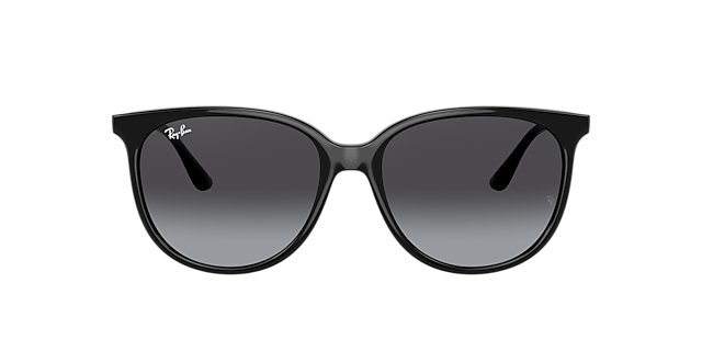 RB4378 Zwart KunststofSunglass Frames van B24, met getinte lenzen