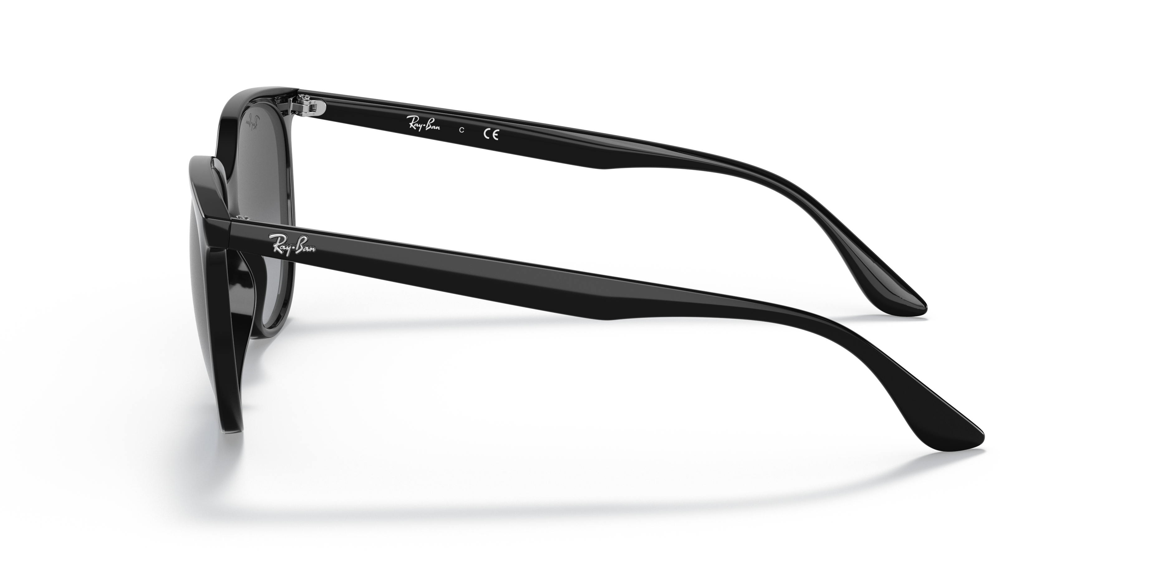RB4378 Schwarz KunststoffSunglass Frames von B24, Seitenansicht