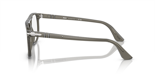 PO3329V Dofgrijs AcetaatEyeglass Frames van B24, Zijaanzicht