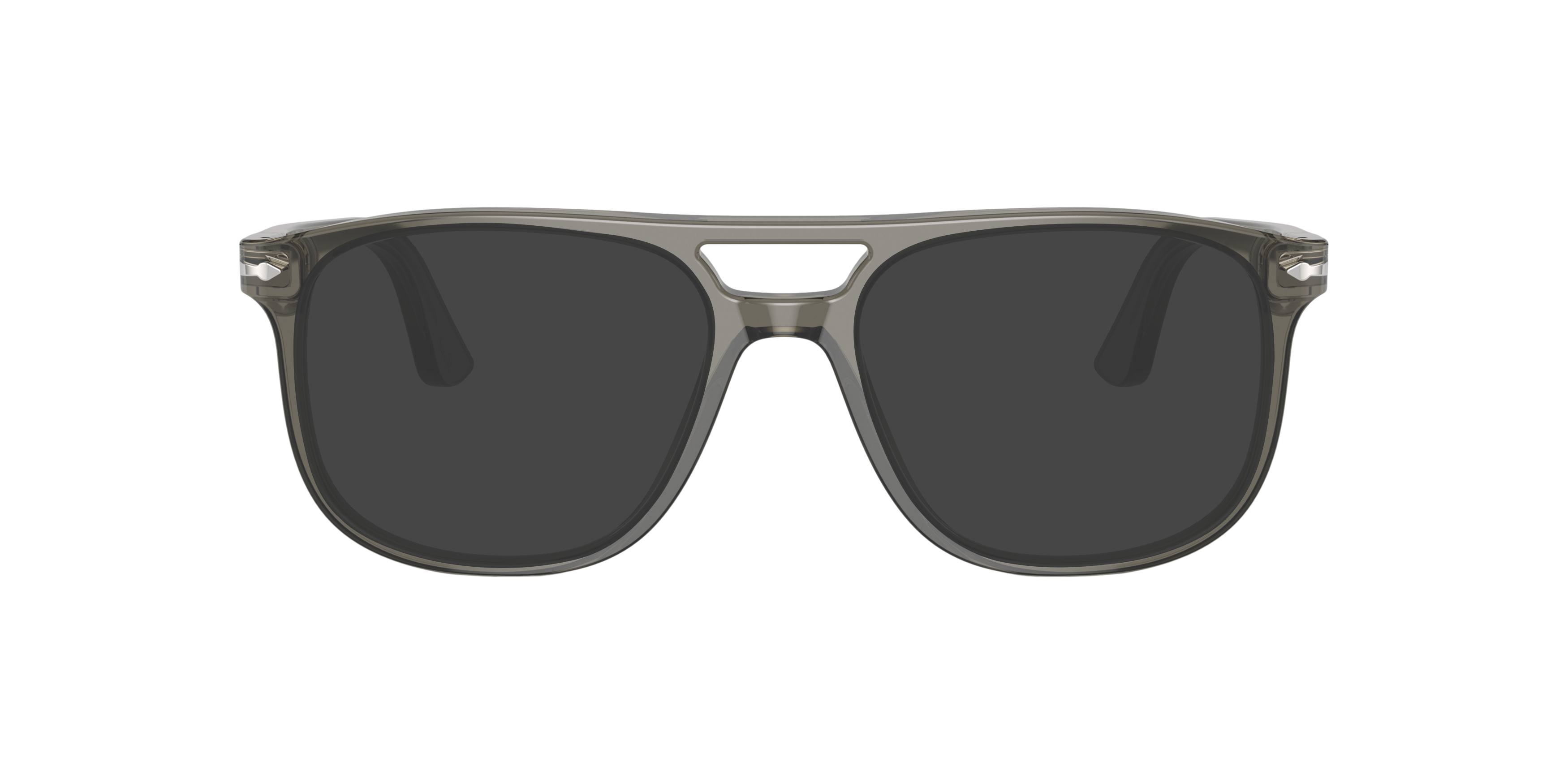 PO3329V Dofgrijs AcetaatEyeglass Frames van B24, met getinte lenzen