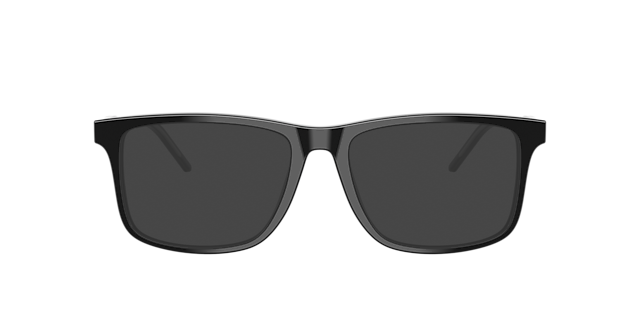 EA3257 Schwarz glänzend AcetatEyeglass Frames von B24, mit getönten Gläsern