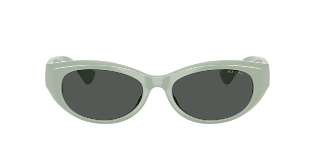 RA5327U Shiny Solid Sage KunststofSunglass Frames van B24, met getinte lenzen