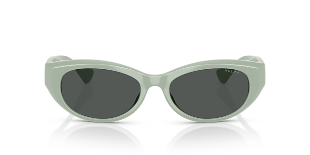 RA5327U Shiny Solid Sage KunststofSunglass Frames van B24, Vooraanzicht