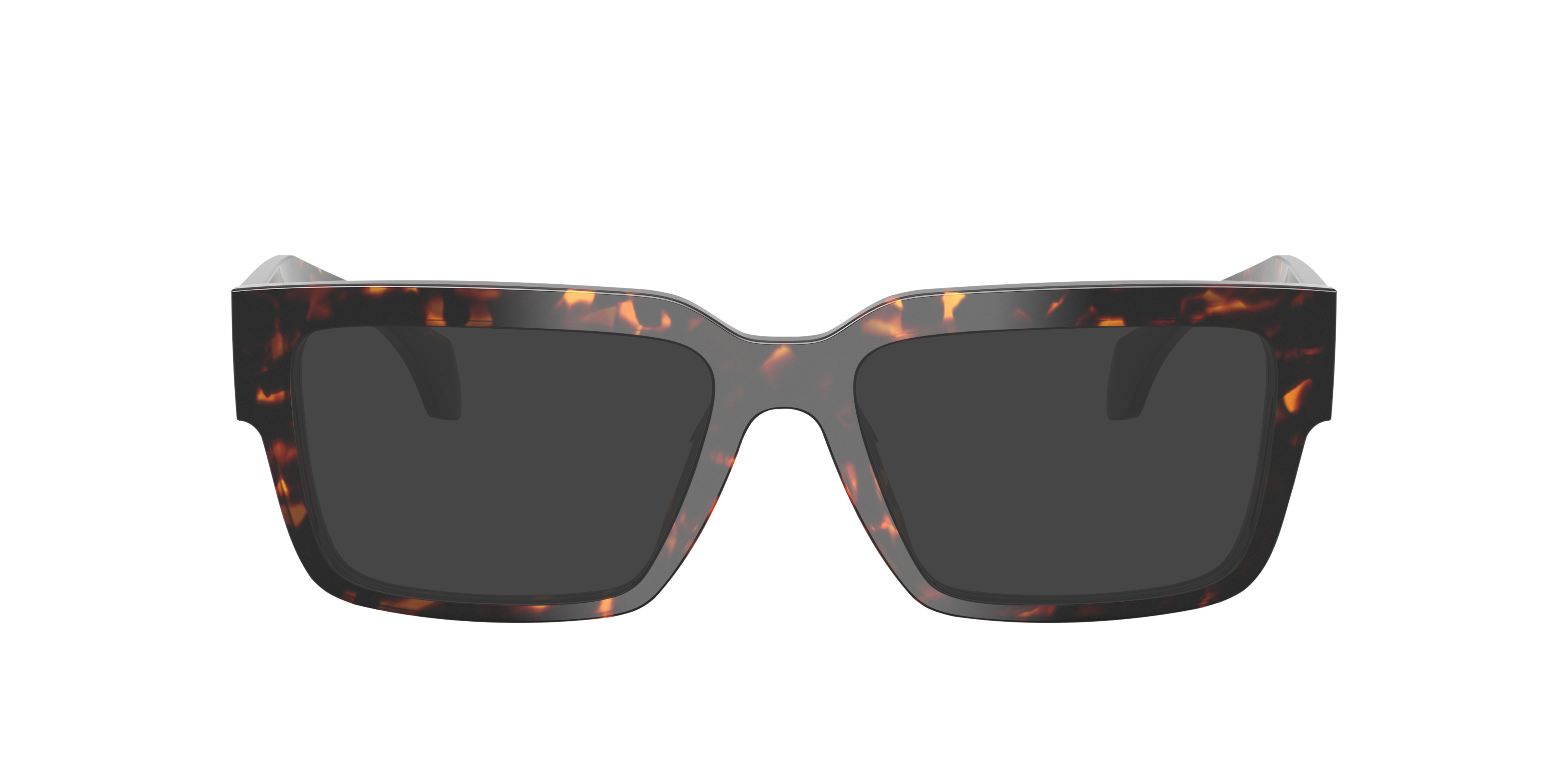 VE3374U Havana AcetatEyeglass Frames von B24, mit getönten Gläsern