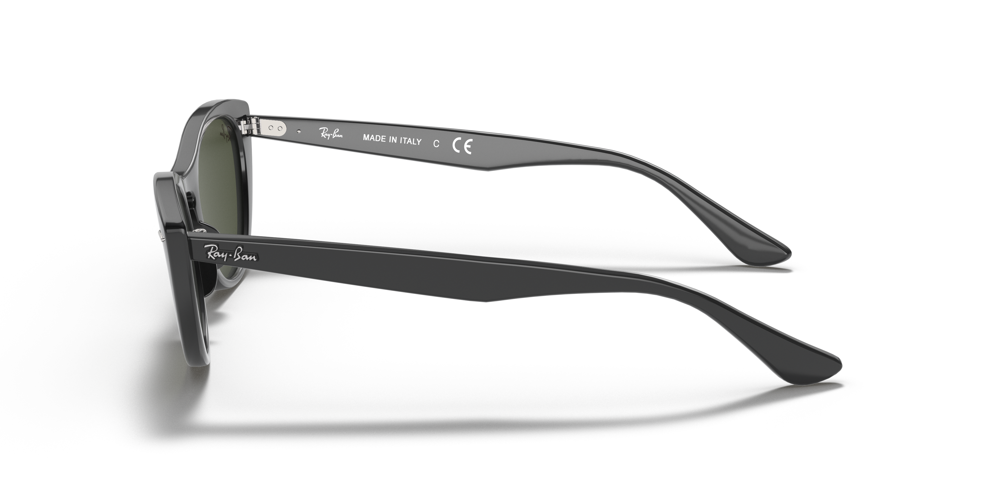 Nina Schwarz KunststoffSunglass Frames von B24, Seitenansicht