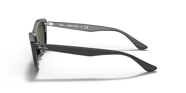 RB4314N Schwarz KunststoffSunglass Frames von B24, Seitenansicht