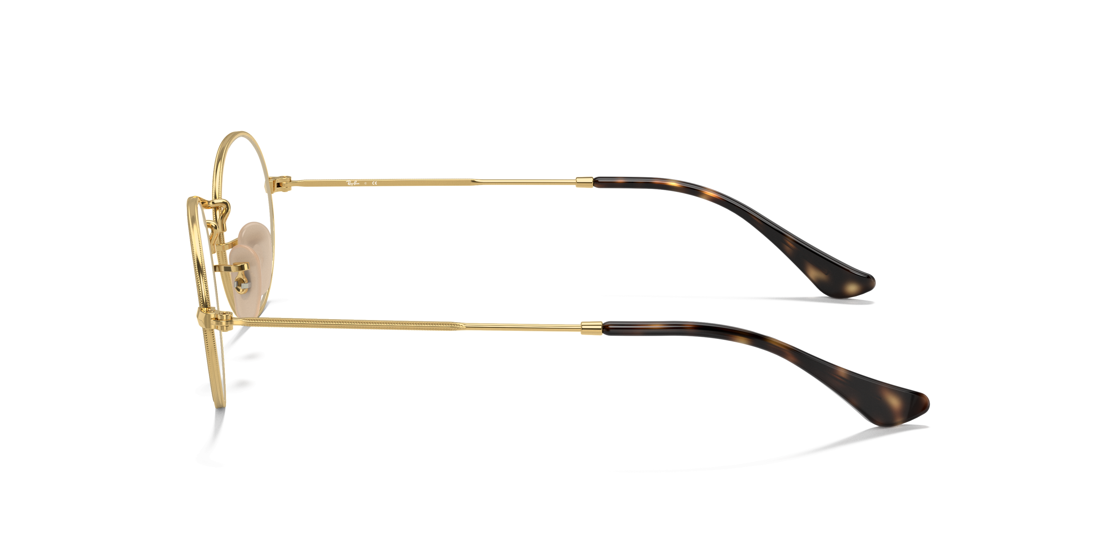 RB3547V Arista Gold MetallEyeglass Frames von B24, Seitenansicht