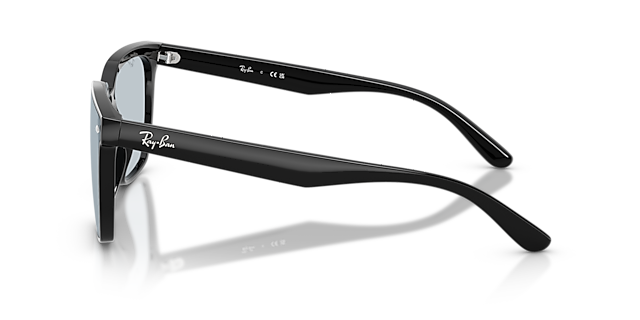 RB4466D Schwarz KunststoffSunglass Frames von B24, Seitenansicht