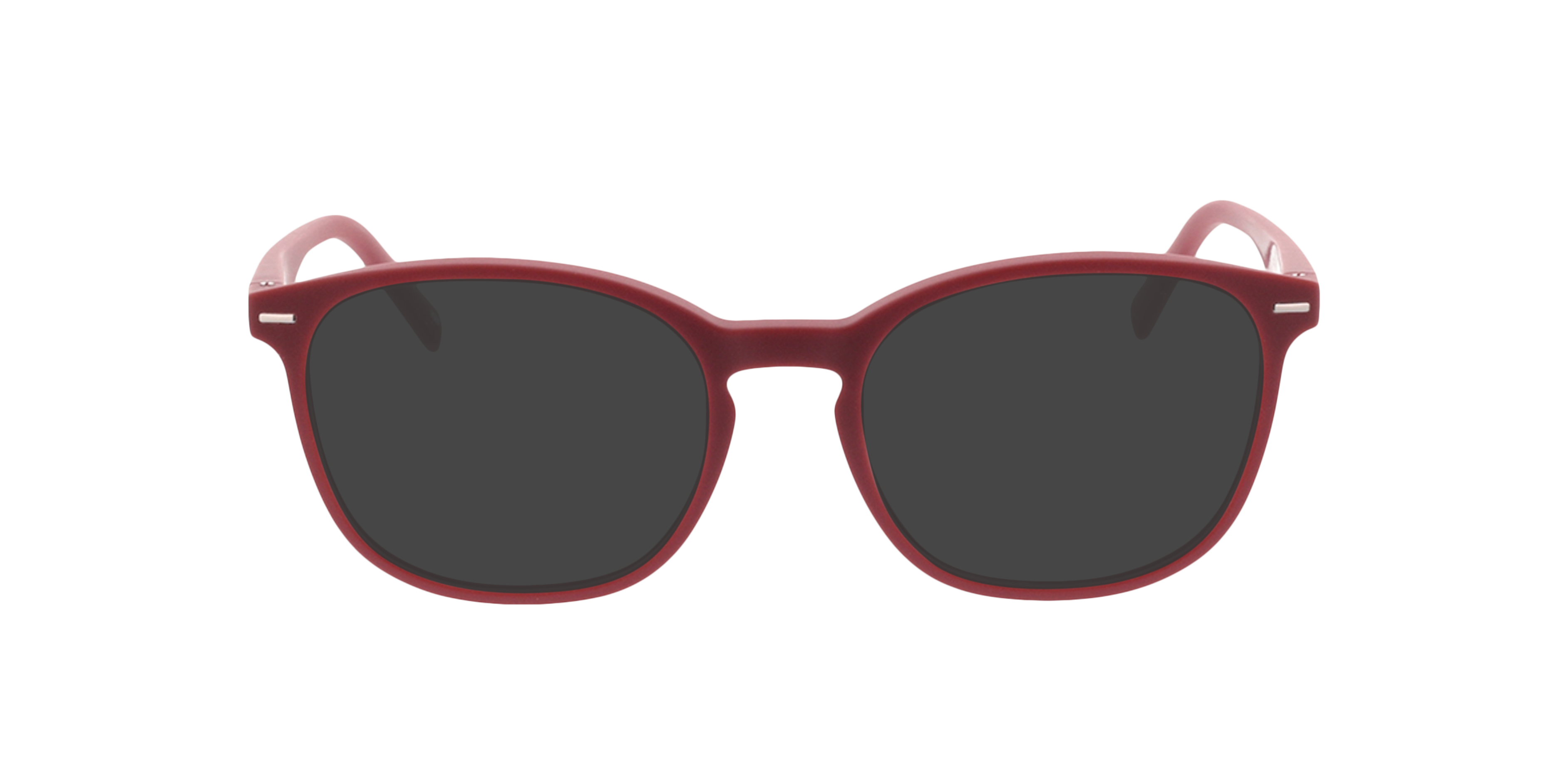 Olea Rood KunststofEyeglass Frames van B24, met getinte lenzen