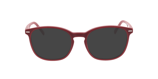 Olea Rot KunststoffEyeglass Frames von B24, mit getönten Gläsern