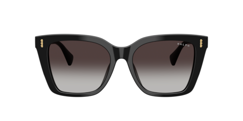 Ralph - RA5349U, Damen, Schwarz glänzend/Shiny Black/Shiny Dark Havana, Größe: Large