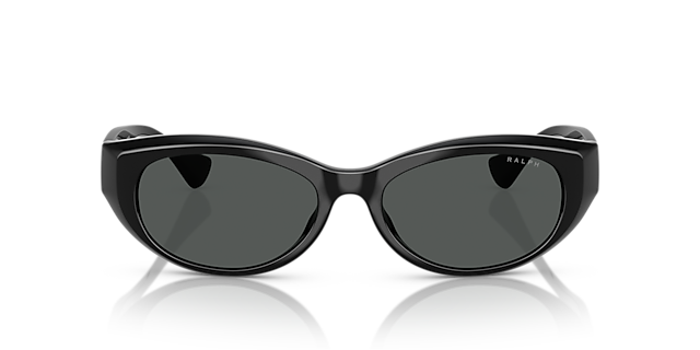 RA5327U Schwarz glänzend KunststoffSunglass Frames von B24, Vorderansicht